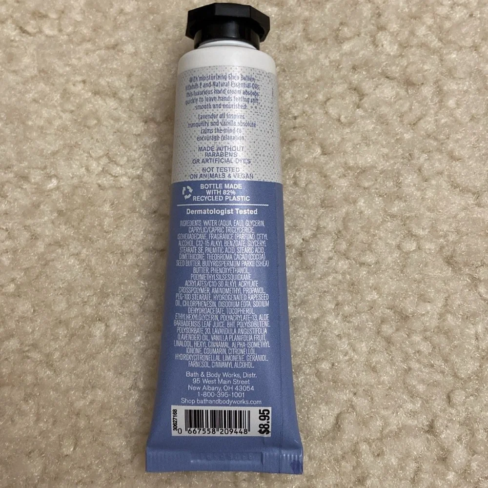 NIB Bath & Body Works Lavender Vanilla Hand Cream